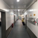 insulation-panels-on-wall-down-corridor